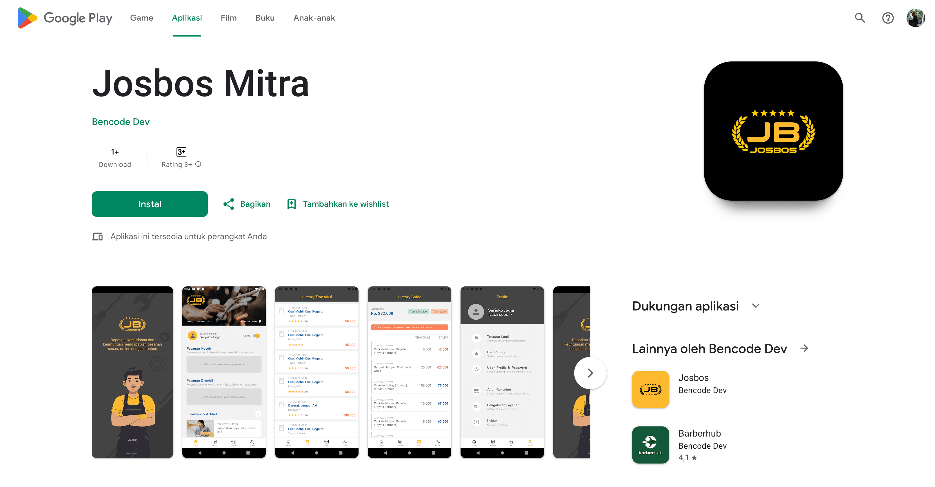 Josbos Mitra App
